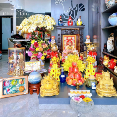 Feedback anh Long tại Kiến An mua ban thờ thần tài